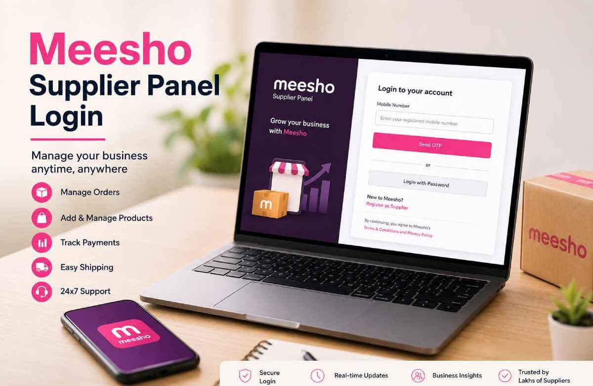 meesho supplier panel login:  Complete Seller Guide (2026)