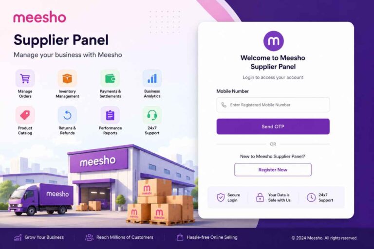 meesho supplier panel login page: Complete Login Guide for Sellers (2026)